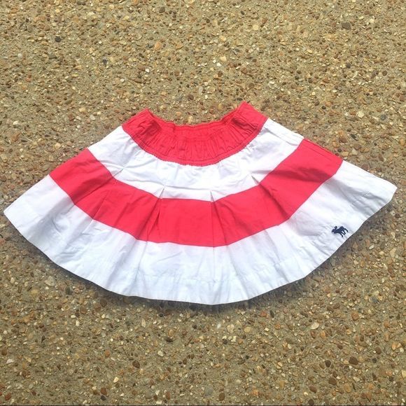 Abercrombie Kids Striped Layered Petticoat Skirt - Picture 1 of 6